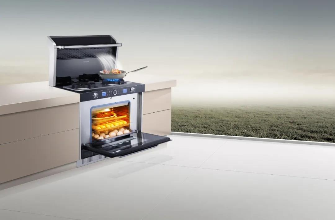擁有佳歌蒸烤一體集成灶，輕松吃上真·雞腿面包！