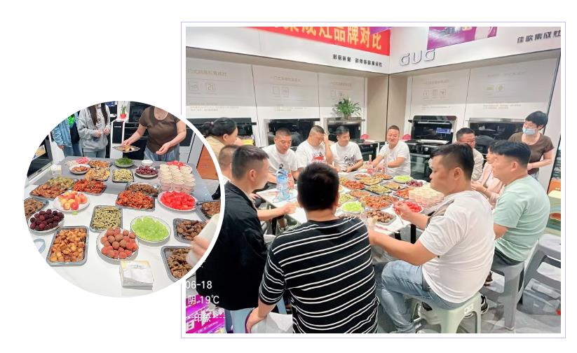 佳歌集成灶河南三門峽小區(qū)團(tuán)購會圓滿成功！