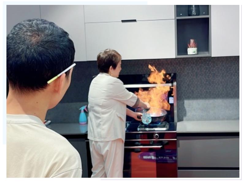 佳歌集成灶河南三門峽小區(qū)團(tuán)購會圓滿成功！